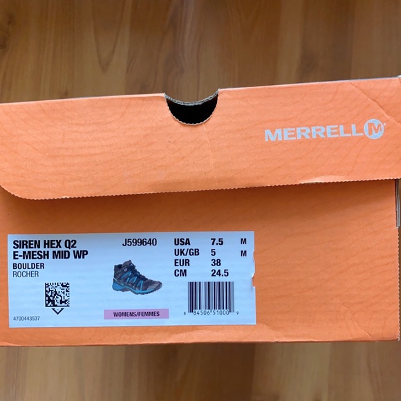 Merrell Women's Mid Hiking Shoes - US 7.5 - Picture 6 of 6